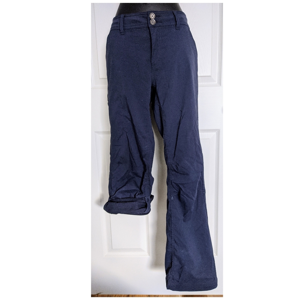 Prana Navy Boot Cut Pants